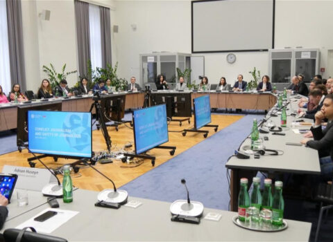 Vyanada MEDİA-nın təşkilatçılığı ilə münaqişə jurnalistikası ilə bağlı tədbir keçirildi – FOTO