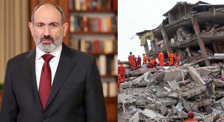 Ermənistan hakimiyyəti Türkiyə və Suriyaya yardım üçün 60 min dollar AYIRDI Ermənistan hakimiyyəti Türkiyə və Suriyaya yardım üçün 60 min dollar AYIRDI
