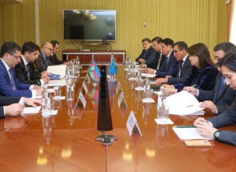 Azərbaycan ilə Qazaxıstan arasında informasiya sahəsində əməkdaşlıq məsələləri müzakirə olundu – FOTO