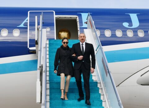 Prezident Türkiyəyə GETDİ – VİDEO