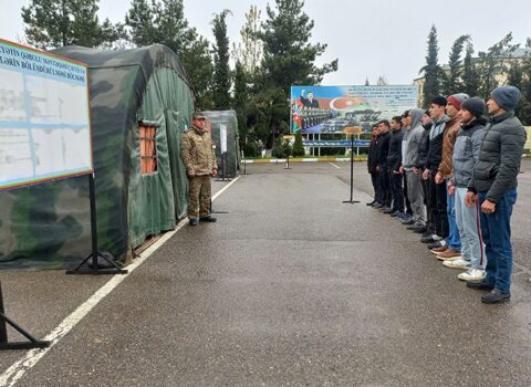 Hərbi vəzifəlilərin təlim toplanışı keçirilir – RƏSMİ