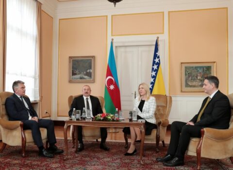 Prezidentin Bosniya və Herseqovina lideri ilə görüşü olub – YENİLƏNİB