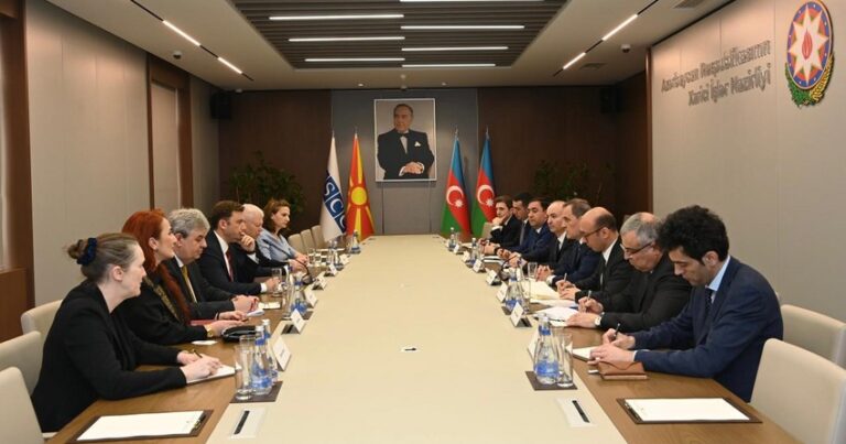 Ceyhun Bayramovla ATƏT sədrinin geniştərkibli görüşü başladı – YENİLƏNİB Ceyhun Bayramovla ATƏT sədrinin geniştərkibli görüşü başladı – YENİLƏNİB