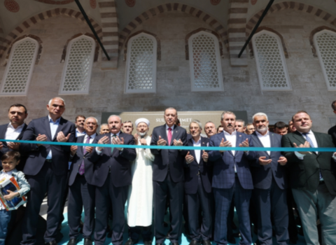 Sultan Əhməd məscidinin açılışı oldu