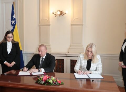 Azərbaycanla Bosniya və Herseqovina arasında Bəyannamə İMZALANDI