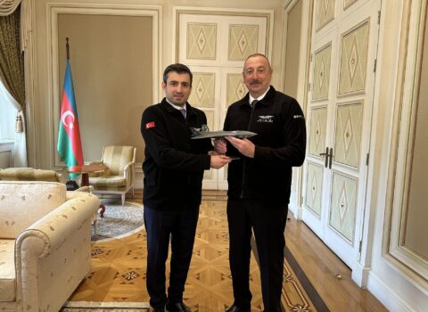 Səlcuq Bayraktar: “Qızıl Alma” üçün işləməyə davam edəcəyik” – FOTO