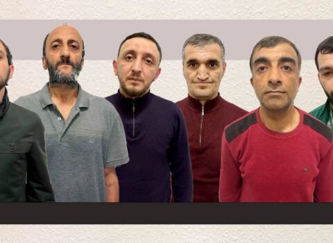 Bakıda polis 6 nəfəri saxladı – VİDEO