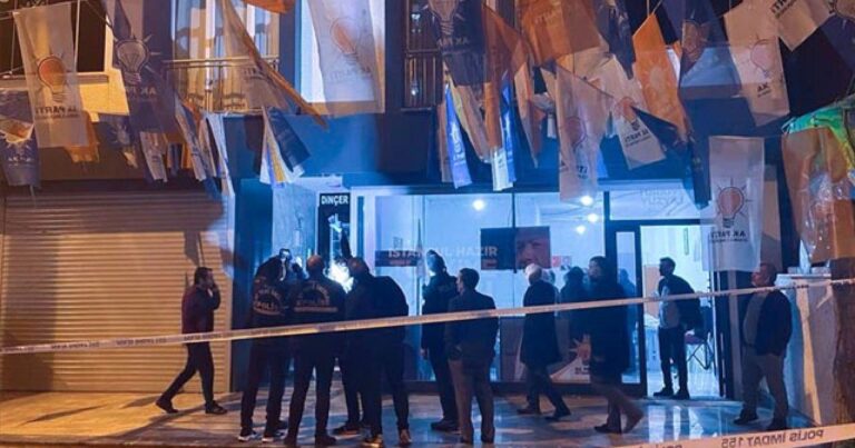 AKP-nin binasına atəş açanlar TUTULDU AKP-nin binasına atəş açanlar TUTULDU