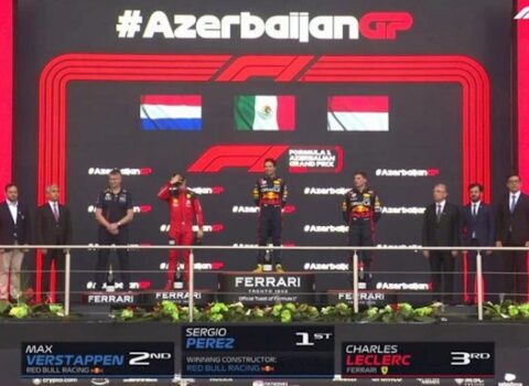 “Formula 1”: Azərbaycan Qran-prisinin qalibləri mükafatlandırıldı