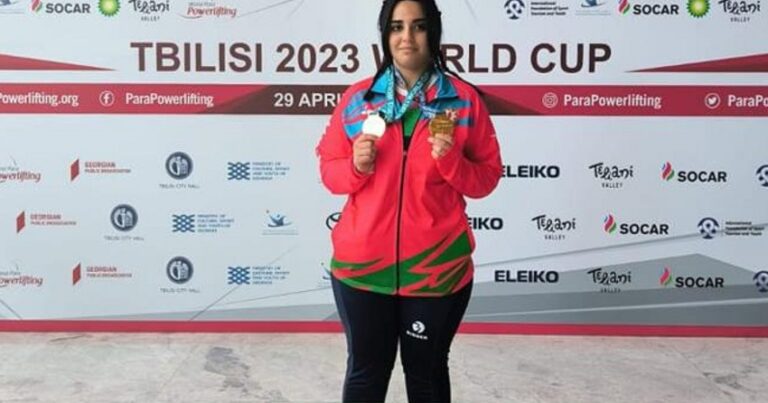 Azərbaycanlı paraatlet ÇEMPİON oldu Azərbaycanlı paraatlet ÇEMPİON oldu
