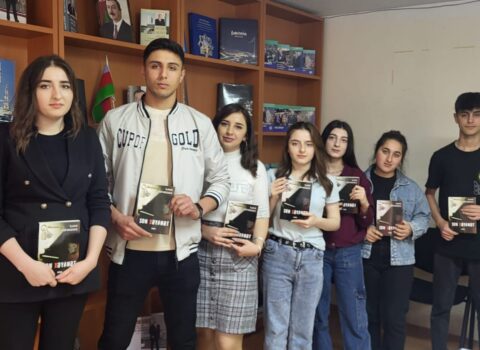 “Kitab bağışlama” aksiyası davam edir – FOTOLAR