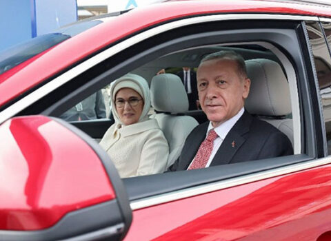 Ərdoğandan “bu “Togg” mənimdir” deyən xanımına maraqlı cavab – VİDEO