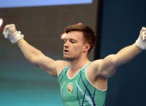 Gimnastımız Dünya Kubokunda qızıl medal qazandı