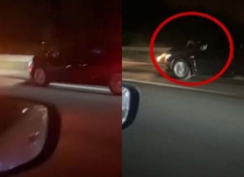 Türkiyədə ana oğlunun qaçırıldığı maşından əl çəkmədi: Kapotundan yapışaraq kilometrlərlə yol getdi – VİDEO