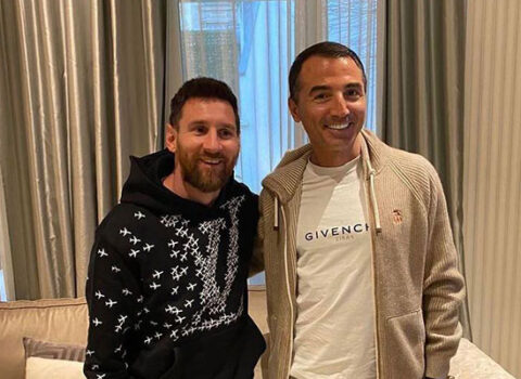 Adnan Əhmədzadə Messinin evində – FOTO