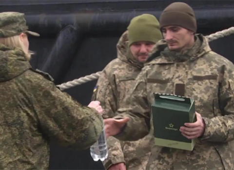 Ukrayna 106 rus hərbçini geri qaytardı