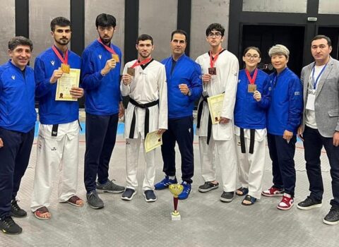 Taekvondoçularımız 6 medal qazandılar