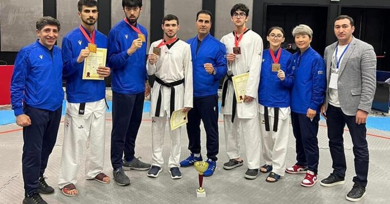 Taekvondoçularımız 6 medal qazandılar Taekvondoçularımız 6 medal qazandılar