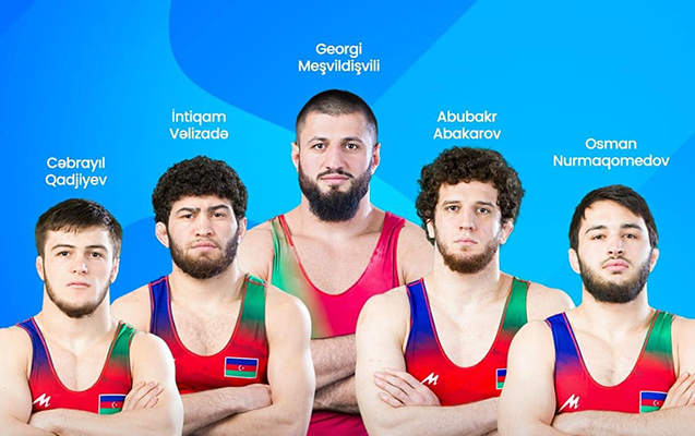 Beş güləşçimizdən yalnız 1-i azərbaycanlıdır Beş güləşçimizdən yalnız 1-i azərbaycanlıdır