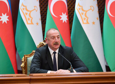 İlham Əliyevin şərəfinə rəsmi ziyafət verildi