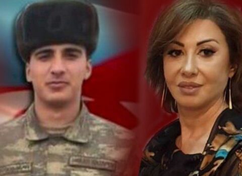Zülfiyyə övladlığa götürdüyü şəhid Əmrahla foto paylaşdı