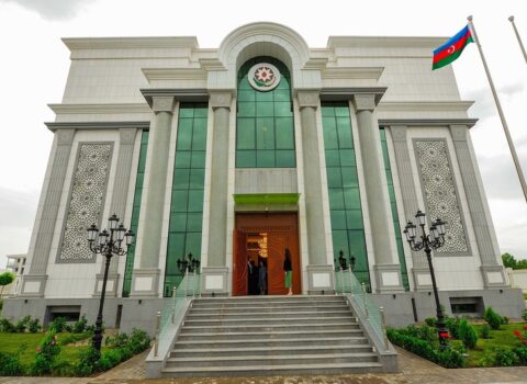 Azərbaycanın Türkmənistandakı Səfirliyinin yeni inzibati binasının açılışı oldu