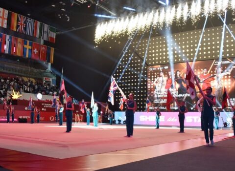 Avropa Gimnastikasının bayrağı Azərbaycandan Macarıstana ötürüldü