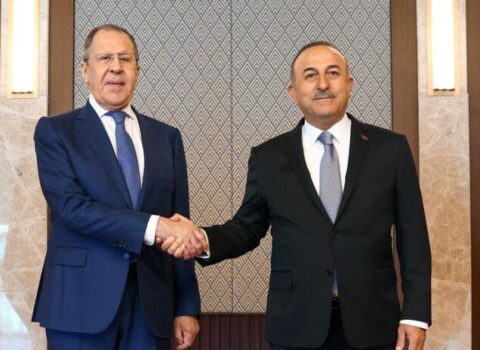 Çavuşoğlu Lavrovla danışıqlar apardı