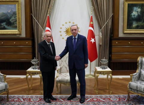 Ərdoğan Baxçalını qəbul etdi