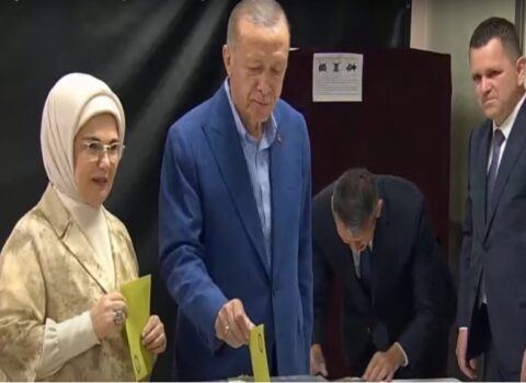 Ərdoğan səs verdi