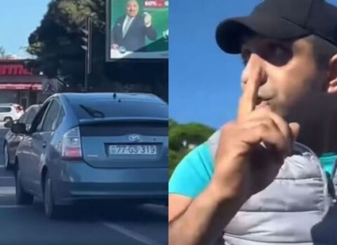 Bakıda sürücülər arasında qalmaqal: Yolunu kəsib təhqir etdi