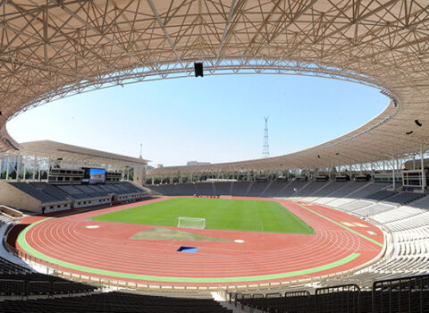 Respublika Stadionunun ot örtüyü yenilənir