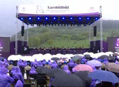 Şuşada “Xarıbülbül” Beynəlxalq Musiqi Festivalının qala-konserti olub – FOTOLAR