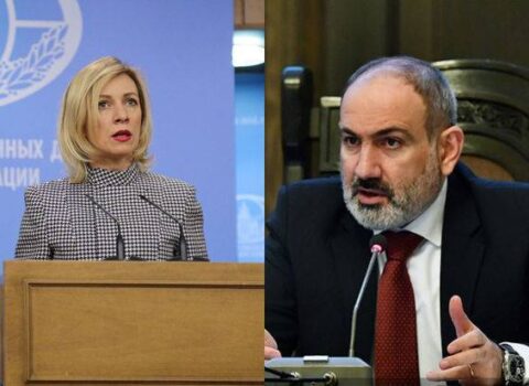 Paşinyanla Zaxarova arasında SÖZ DUELİ