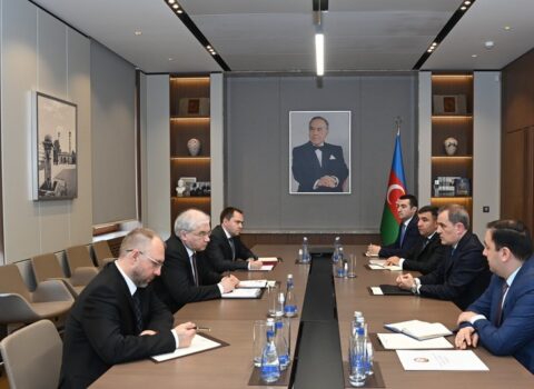 Ceyhun Bayramov Rusiya XİN-in xüsusi nümayəndəsi ilə görüşdü