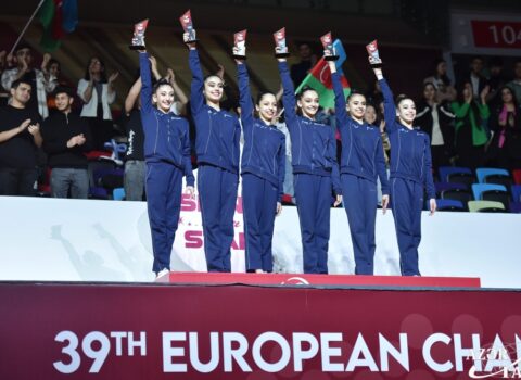 Gənc gimnastlarımız Avropada daha bir medal qazandı