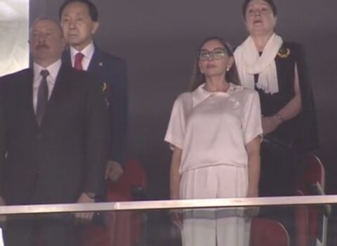 Prezident və birinci xanım taekvondo üzrə dünya çempionatının açılış mərasimində iştirak edir