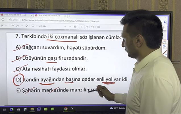 Bir suala görə 300 bal yığa bilmədi – Ata narazılıq edir Bir suala görə 300 bal yığa bilmədi – Ata narazılıq edir