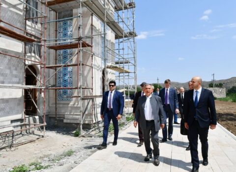 Rüstəm Minnixanov Zəngilanda görülən işlərlə tanış olub – FOTOLAR