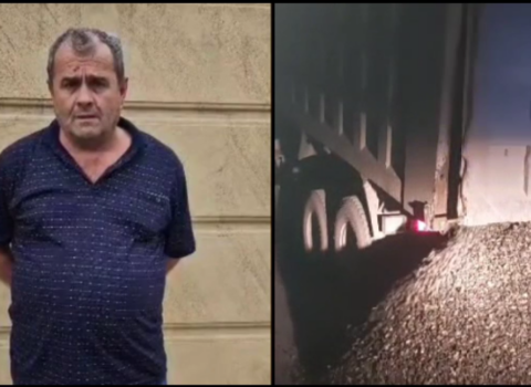 Polisin “saxla” əmrinə tabe olmayan sürücü tutuldu