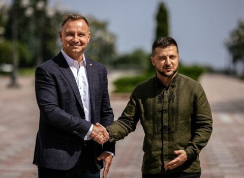 Polşa Prezidenti Kiyevə getdi