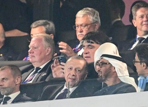 Ərdoğan Çempionlar Liqasının finalında – FOTO