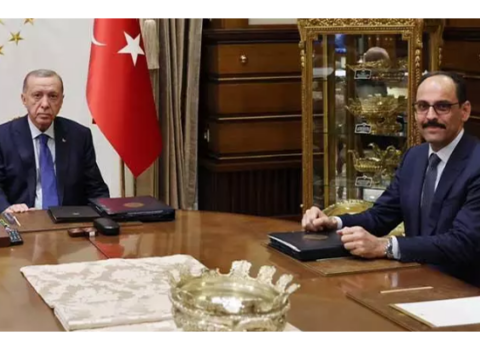 Ərdoğan İbrahim Kalını qəbul etdi
