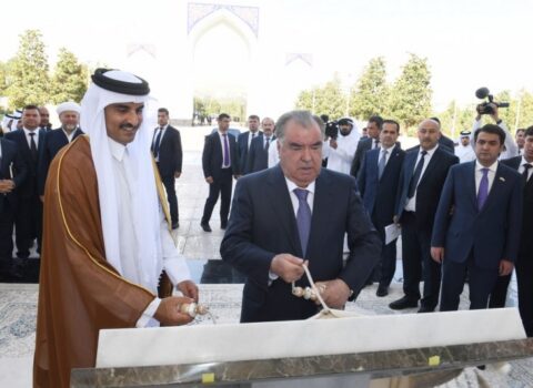 Mərkəzi Asiyanın ən böyük məscidi AÇILDI – FOTO