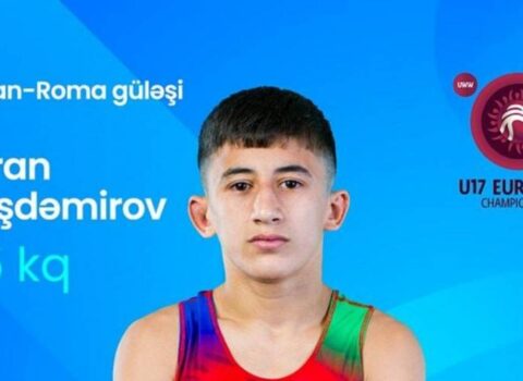 Güləşçimiz Avropa çempionu OLDU