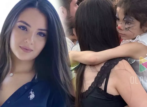 Aysel Teymurzadə ilk dəfə qızı ilə görüntüləndi – VİDEO