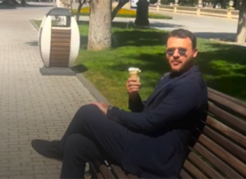 Emin Ağalarov bulvardan video paylaşdı