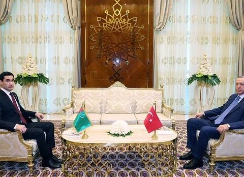 Ərdoğan Berdiməhəmmədovla danışdı