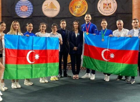 Azərbaycan gimnastı beynəlxalq turnirin qalibi oldu