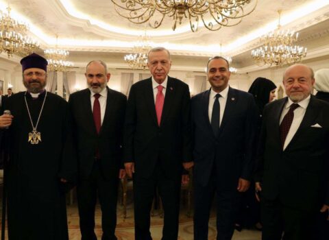 Paşinyan Ankarada Ərdoğanla da görüşdü